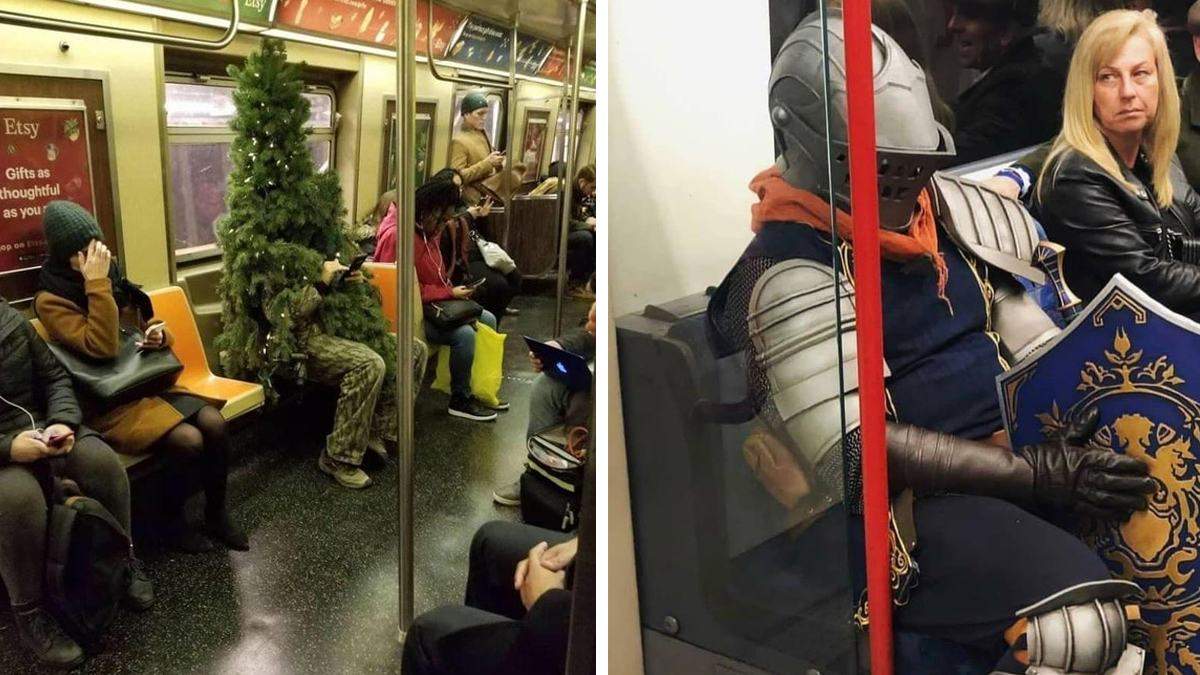 10+ пасажирів з метро, які підкорили усіх своїм виглядом: кумедні фото - Life