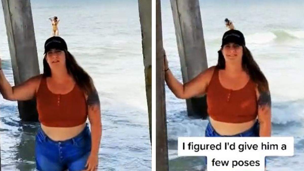 Дружина здивувалася від кумедної витівки чоловіка на пляжі: що він зробив - Life
