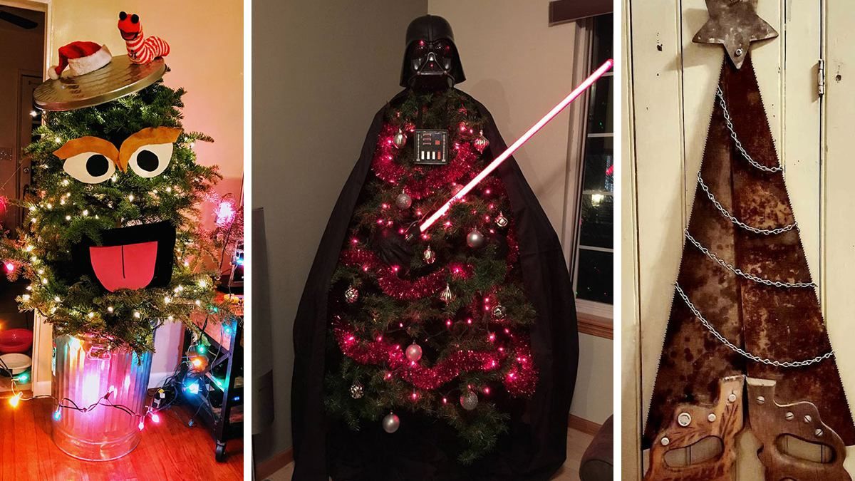Привиди, шишечки і Дарт Вейдер: 20 ялинок з усього світу, від яких "вибухне" мозок Привиди, шишечки і Дарт Вейдер: 20 ялинок з усього світу, від яких "вибухне" мозок