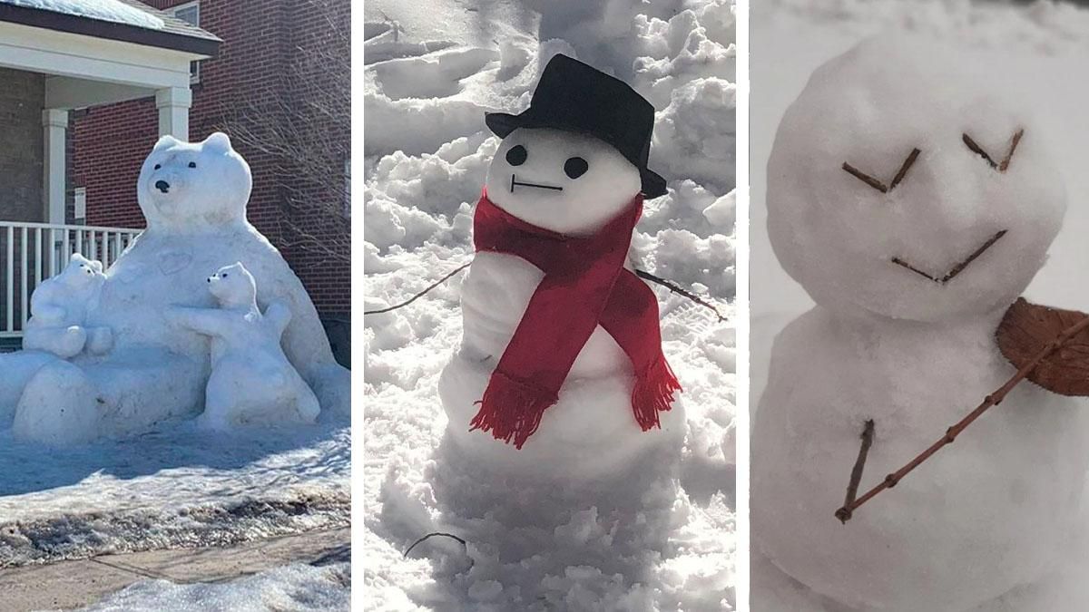 Хто таке придумав: 20 шалено кумедних сніговиків з усього світу – фото
