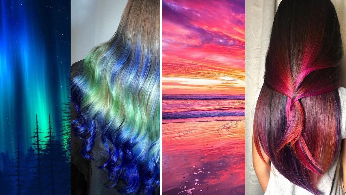 Это просто магия: американский стилист красит волосы в цвета Вселенной – фото