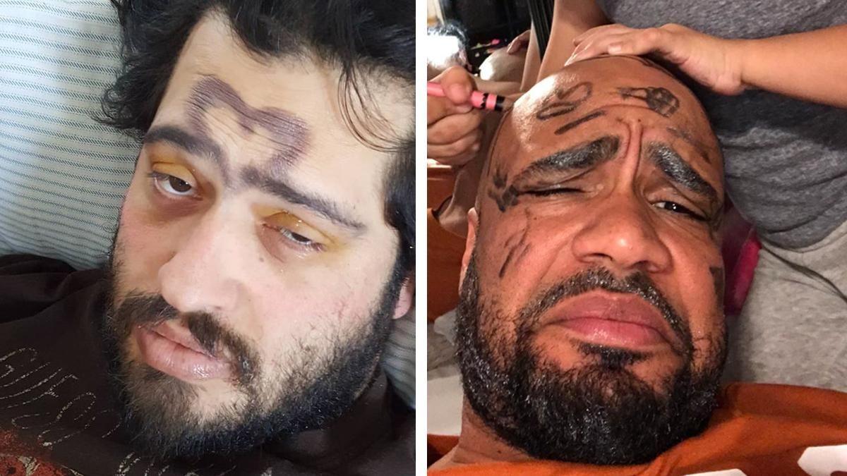 15 случаев, когда дочери сделали легкий макияж своим отцам: фото 15 случаев, когда дочери сделали легкий макияж своим отцам: фото