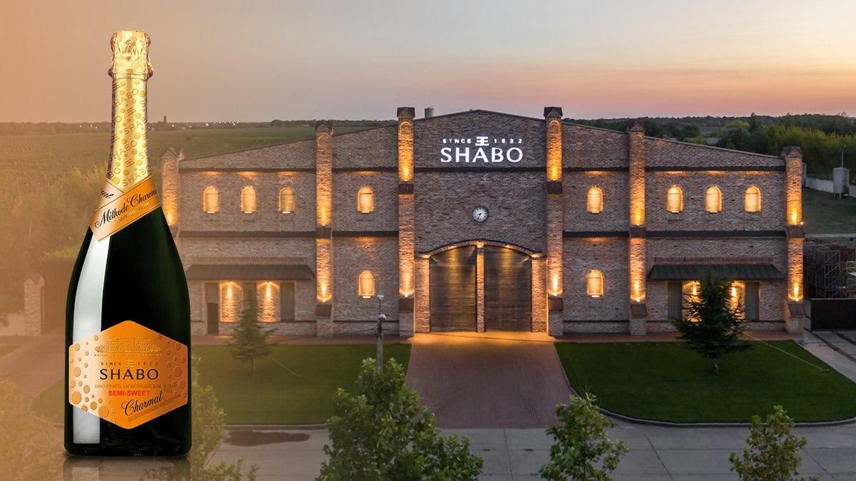 Визитная карточка: игристое вино SHABO полусладкое белое Визитная карточка: игристое вино SHABO полусладкое белое