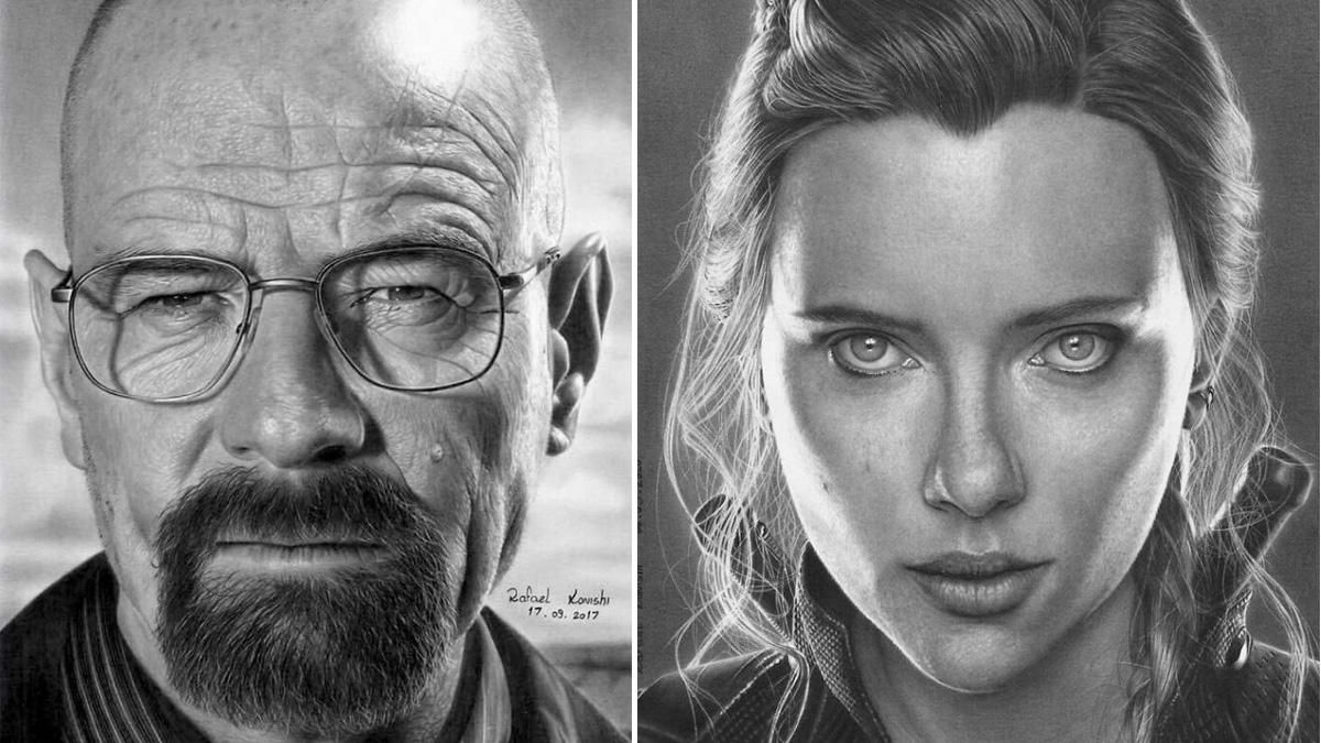 Художник малює портрети зірок олівцем – їх не відрізниш від фотографії: неймовірні світлини - Life Художник малює портрети зірок олівцем – їх не відрізниш від фотографії: неймовірні світлини - Life