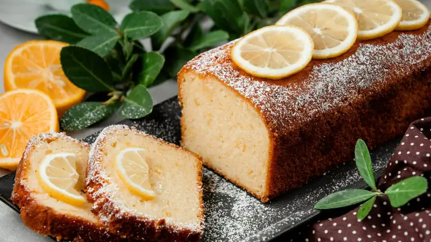 Лимонный кекс с кукурузной мукой: рецепт Тани Пренткович