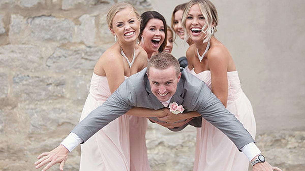 20 забавных свадебных фотографий, которые вы захотите повторить