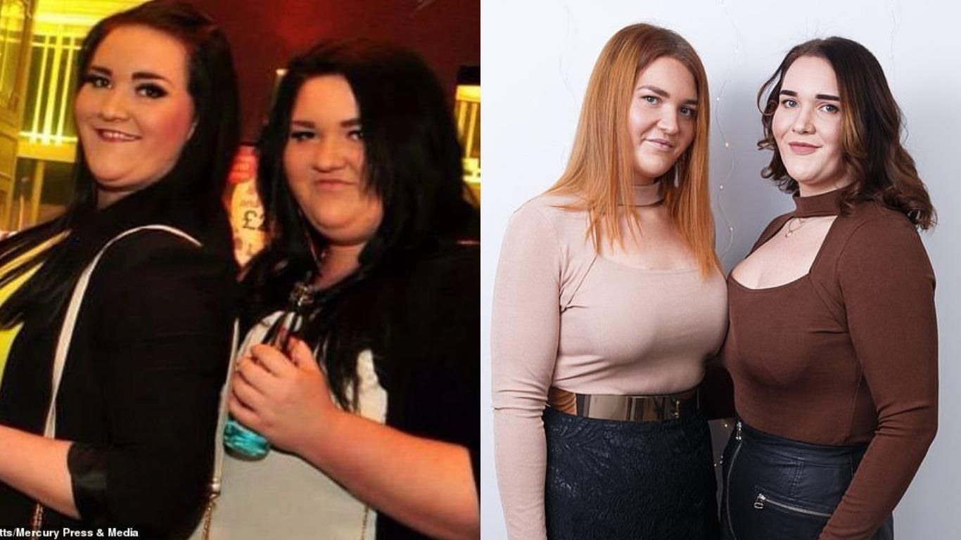 Близнючки скинули 115 кілограмів Близнючки скинули 115 кілограмів