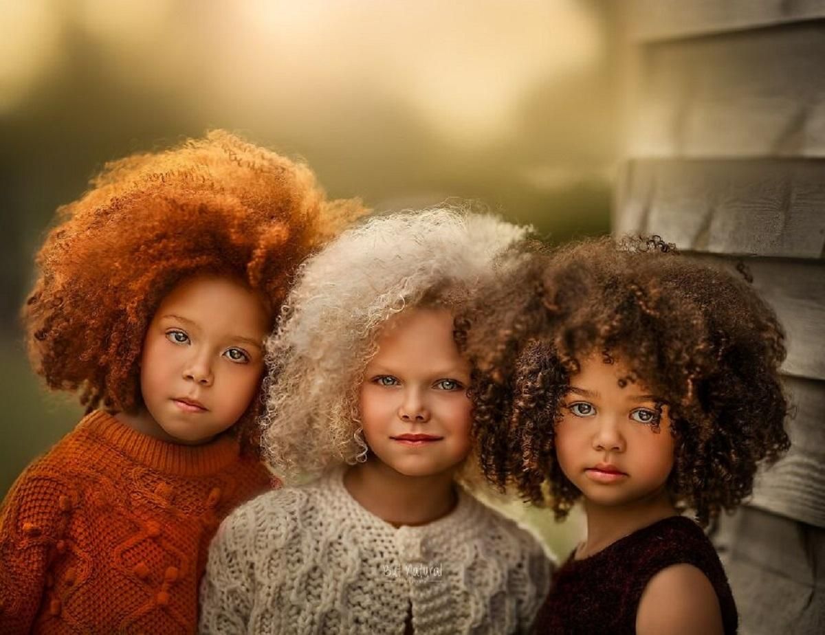 Фотографиня зробила світлини дітей з нереальним волоссям