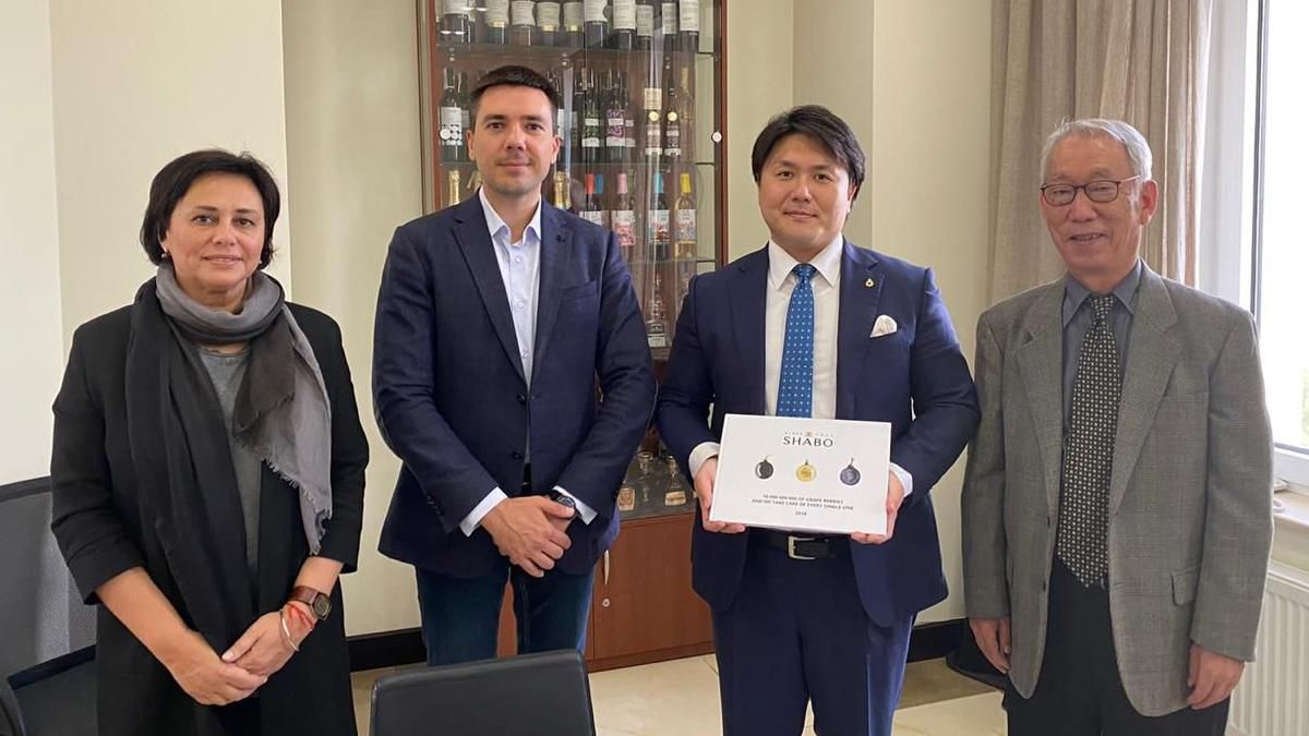 Українські вина SHABO вийшли на ринок Японії Українські вина SHABO вийшли на ринок Японії
