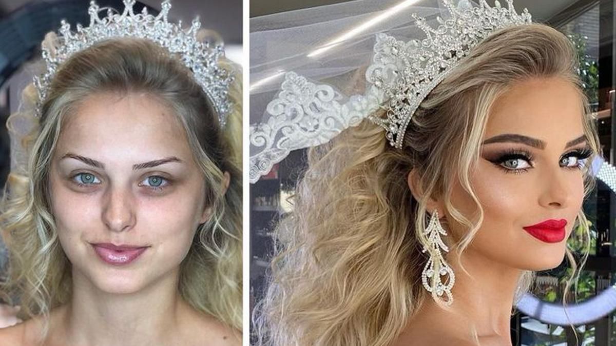 20 примеров роскошного свадебного макияжа, в который вы влюбитесь