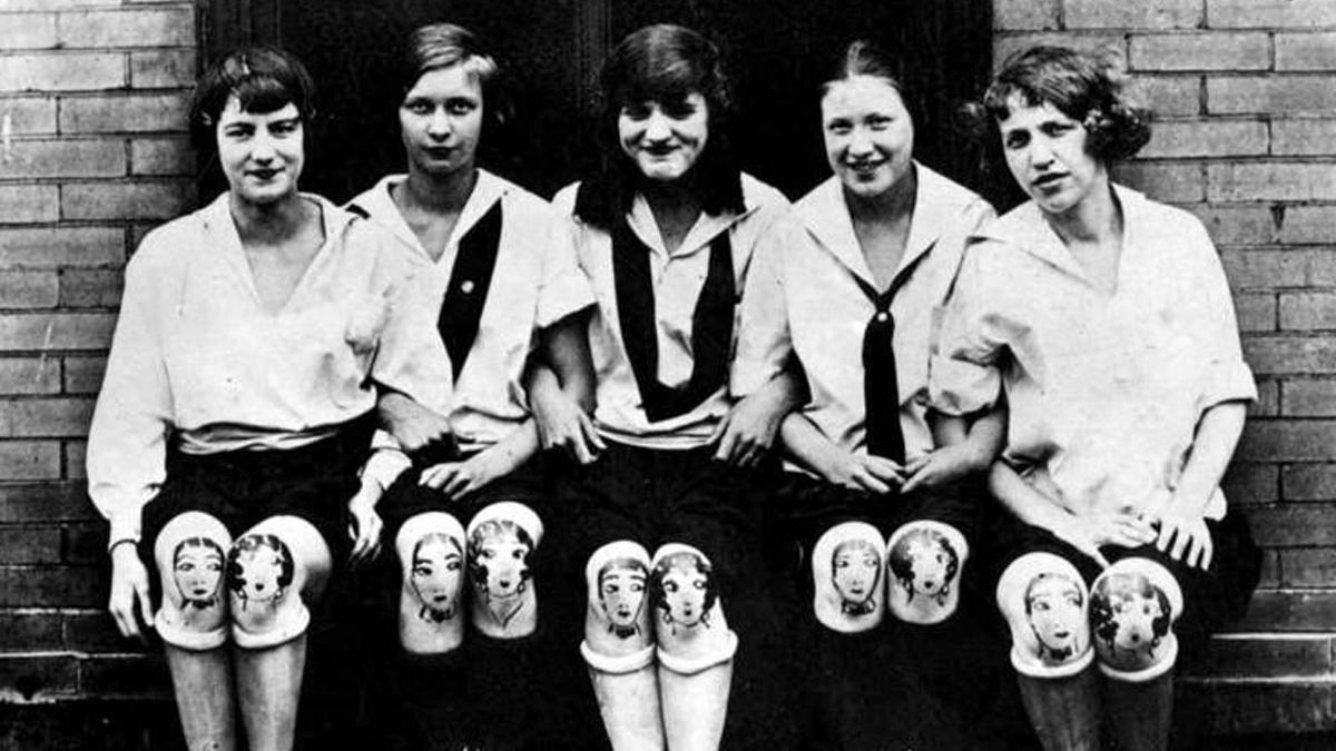 Макіяж на ногах: як малювалися дівчата на початку ХХ століття - Life