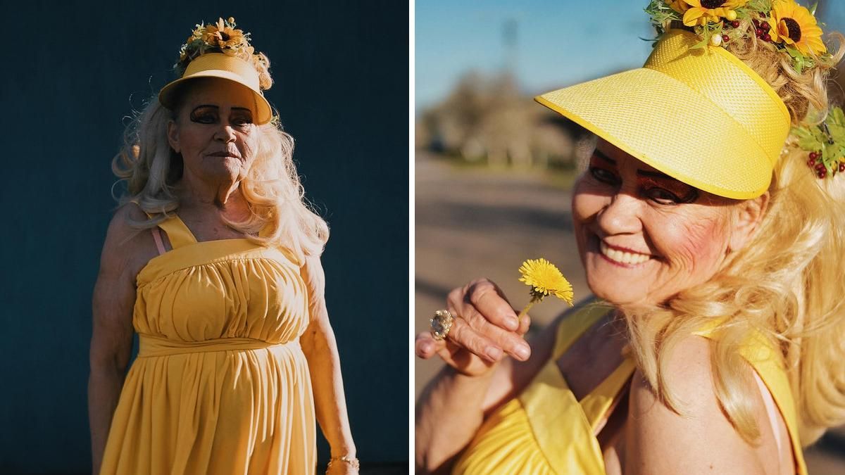 Завжди молода: розкішний фотопроєкт про найяскравішу бабусю Бердичева Завжди молода: розкішний фотопроєкт про найяскравішу бабусю Бердичева