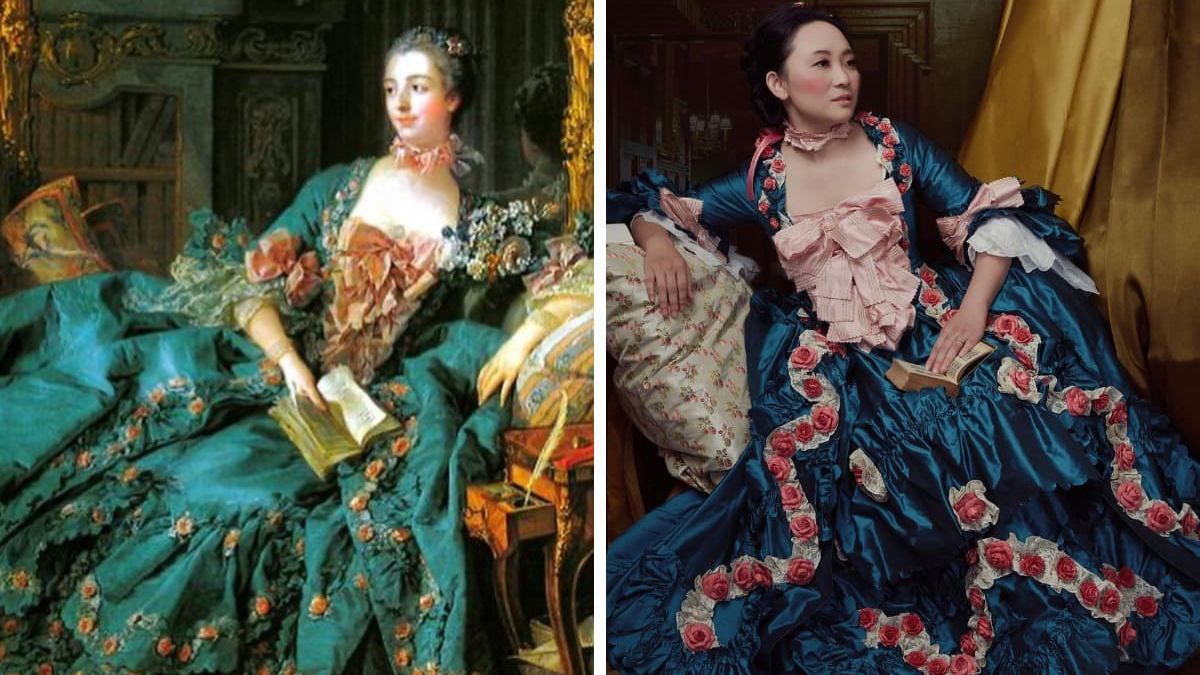 Яка краса: лікарка шиє унікальні плаття, які одягали жінки 300 років тому