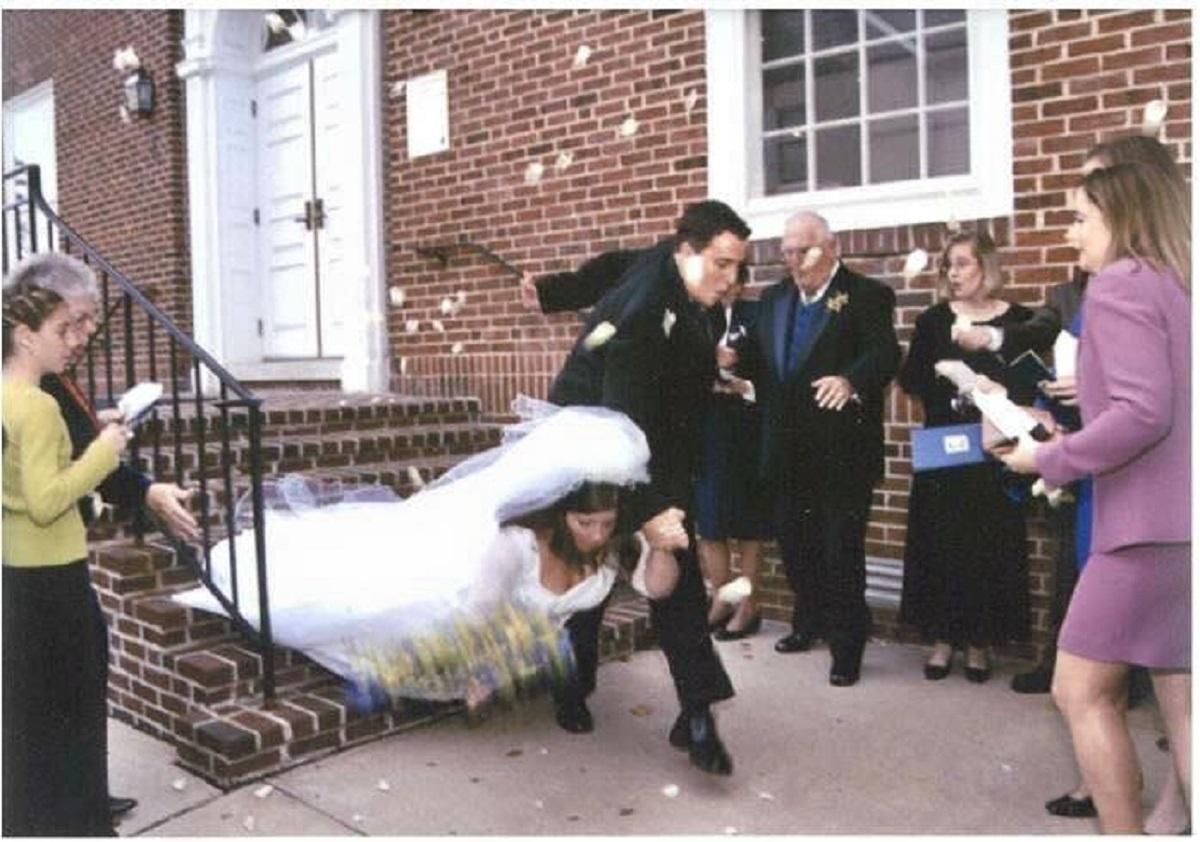 15 самых неожиданных свадебных фото