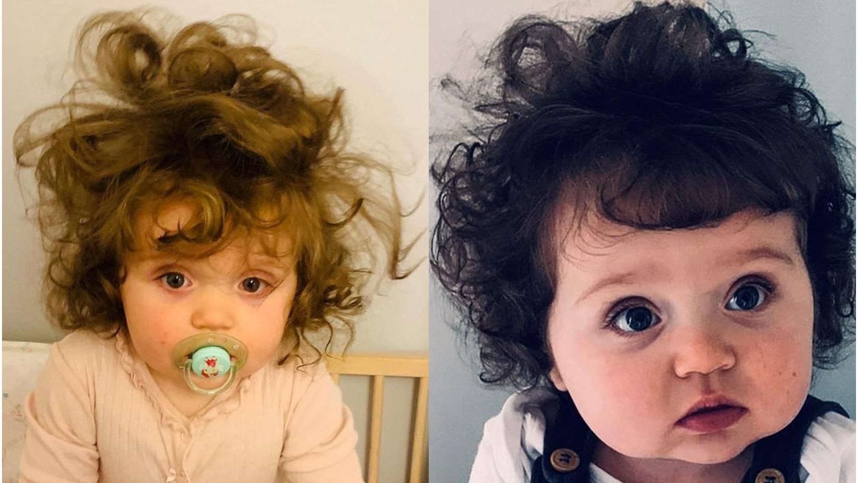 Однорічна дівчинка вразила мережу розкішним волоссям - фото - Life
