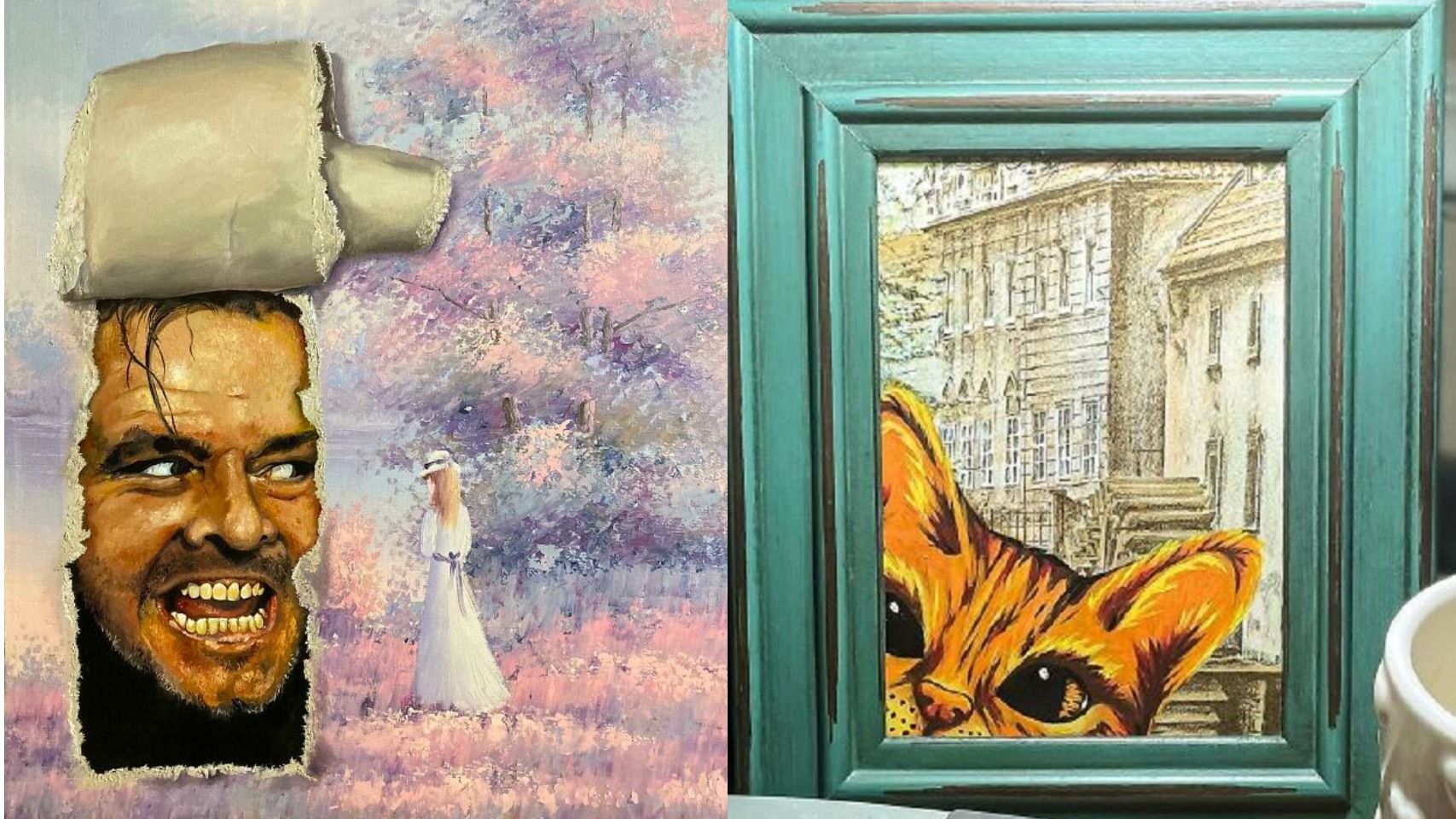 Нове життя: люди перетворюють на шедеври старі картини з барахолок - фото - Life Нове життя: люди перетворюють на шедеври старі картини з барахолок - фото - Life