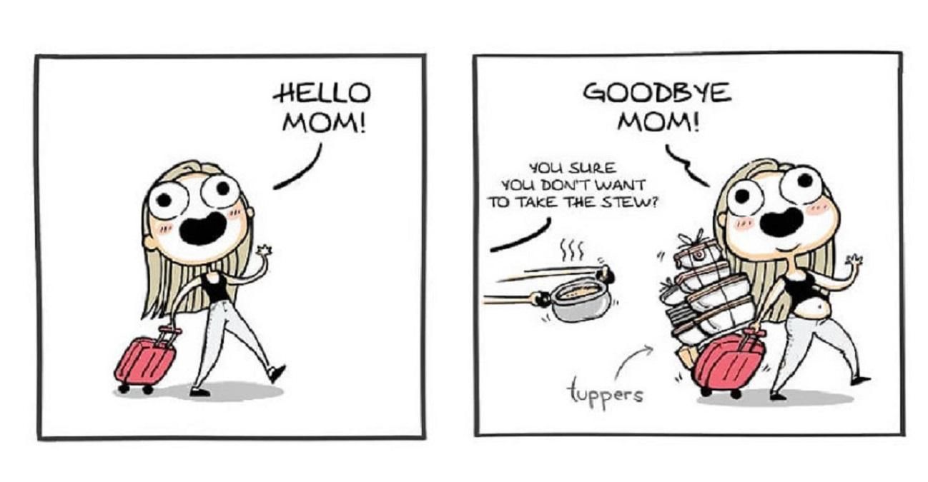 Милі комікси про буденні ситуації, знайомі всім Милі комікси про буденні ситуації, знайомі всім