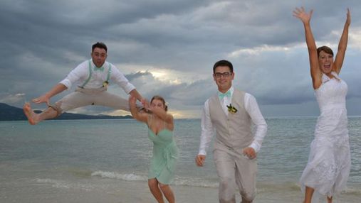 Что здесь случилось: 15 странных свадебных фото, которые рассмешат каждого