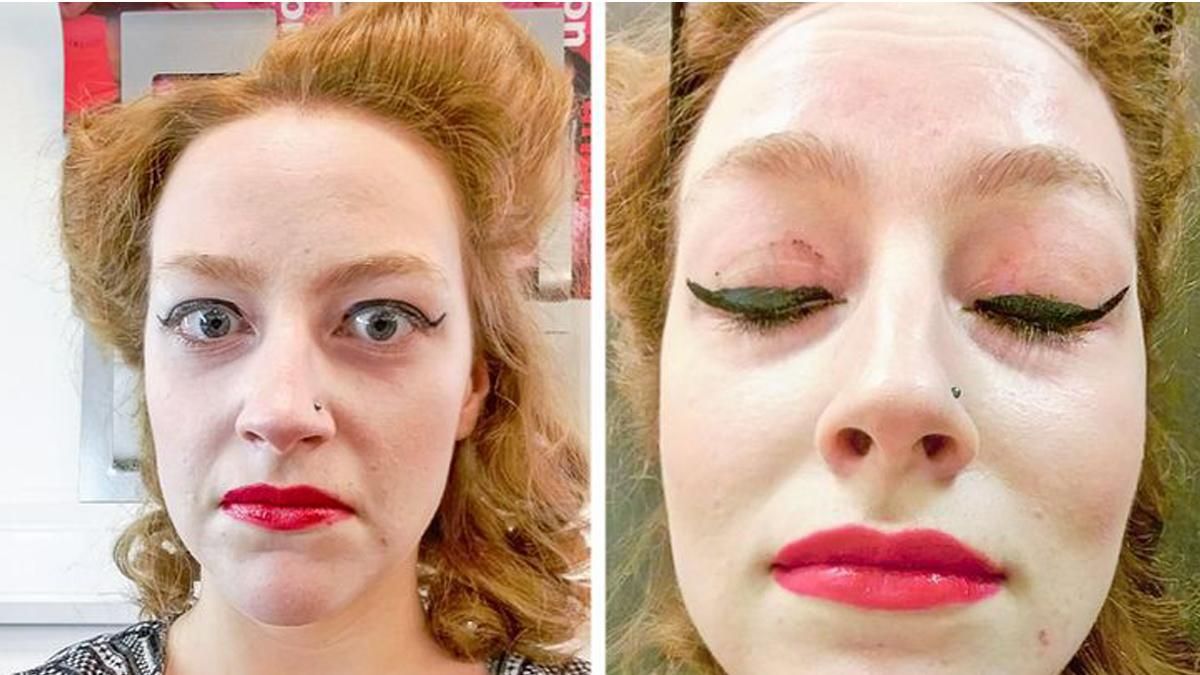 Бедные девушки: 10 примеров странного макияжа, который насмешил всех – фото