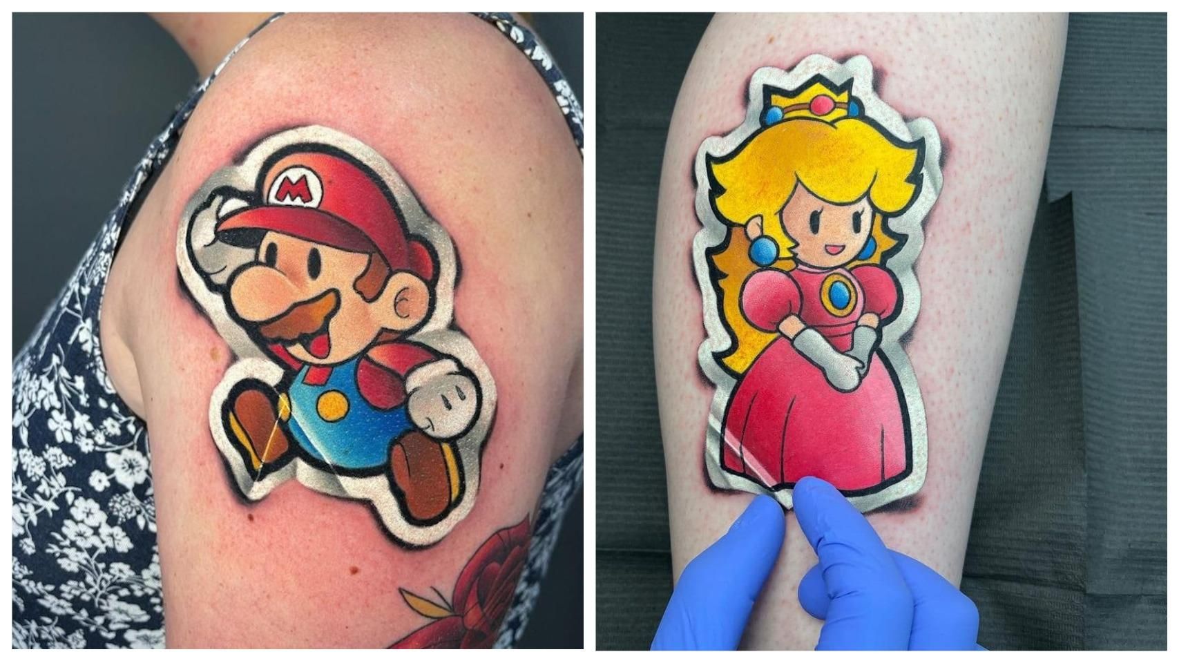 Татуювання, схожі на справжні стікери Татуювання, схожі на справжні стікери