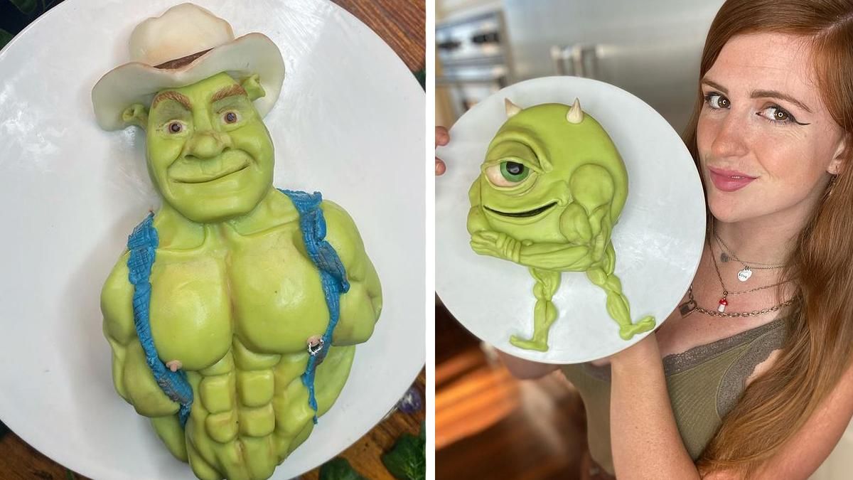 Кондитерка перетворює героїв з мультиків у гарячих мачо: круті тортики Кондитерка перетворює героїв з мультиків у гарячих мачо: круті тортики