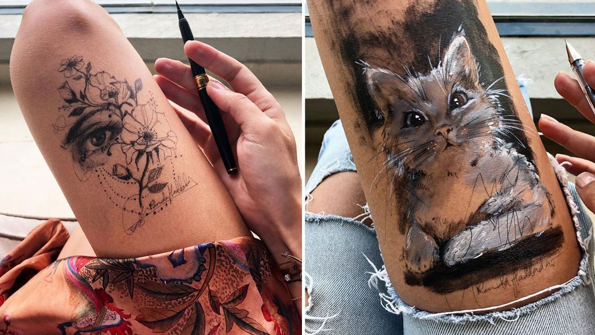 Какая красота: художница создает удивительные рисунки на своих ногах Какая красота: художница создает удивительные рисунки на своих ногах