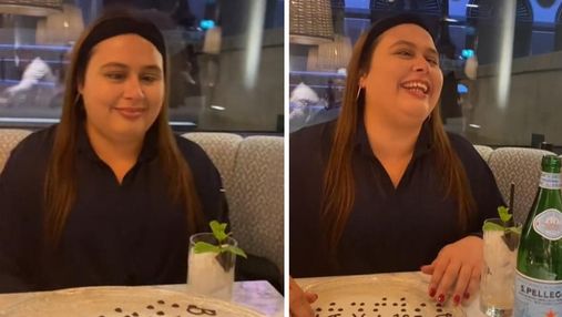 Персонал зробив несподіваний сюрприз незрячій жінці у ресторані: миле відео