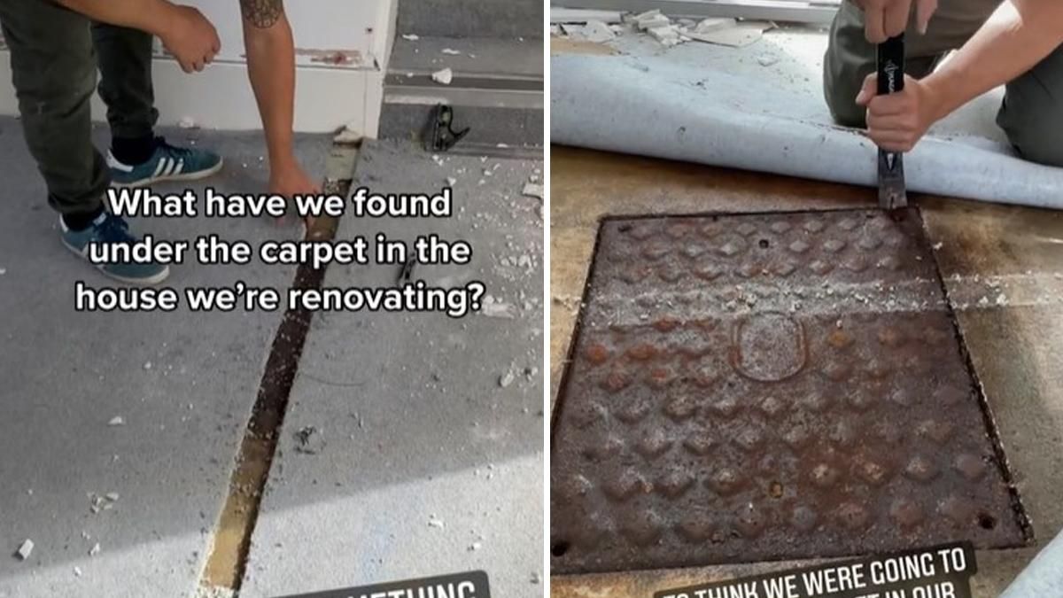 Пара знайшла дивний люк у своїй квартирі: краще б вони його не відкривали Пара знайшла дивний люк у своїй квартирі: краще б вони його не відкривали