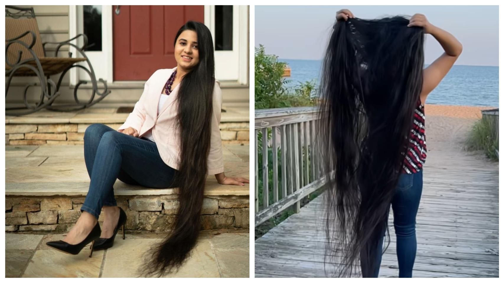 Ростила з 13 років: жінка обрізала волосся довжиною майже 2 метри і встановила рекорд - Life