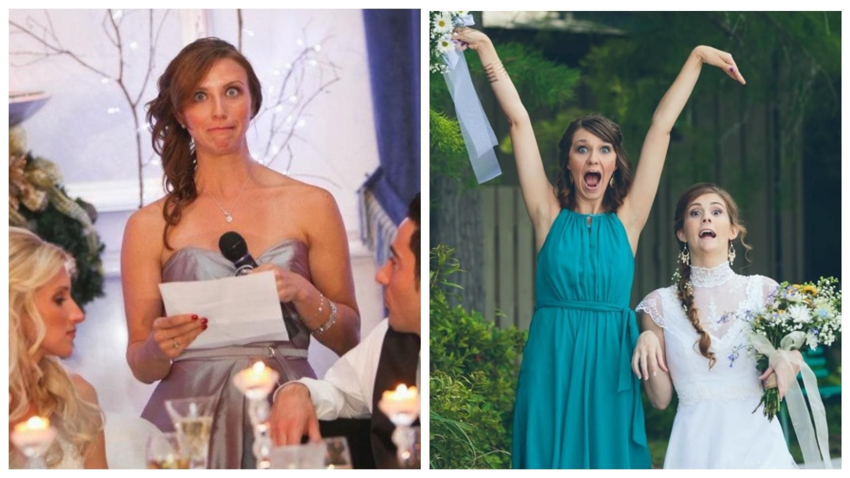 15 світлин, які показують, як важко бути свідками на весіллі: кумедні фото - Life