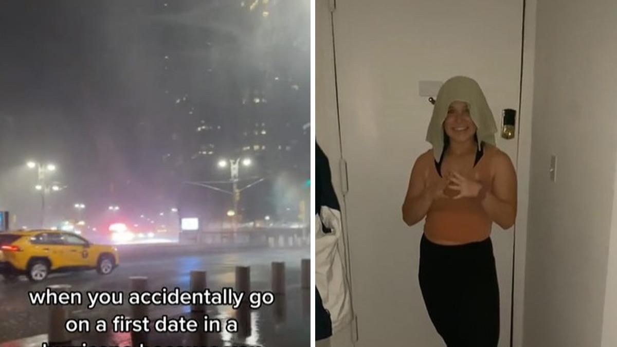 Пара пошла на свидание во время урагана в Нью-Йорке: что с ними случилось