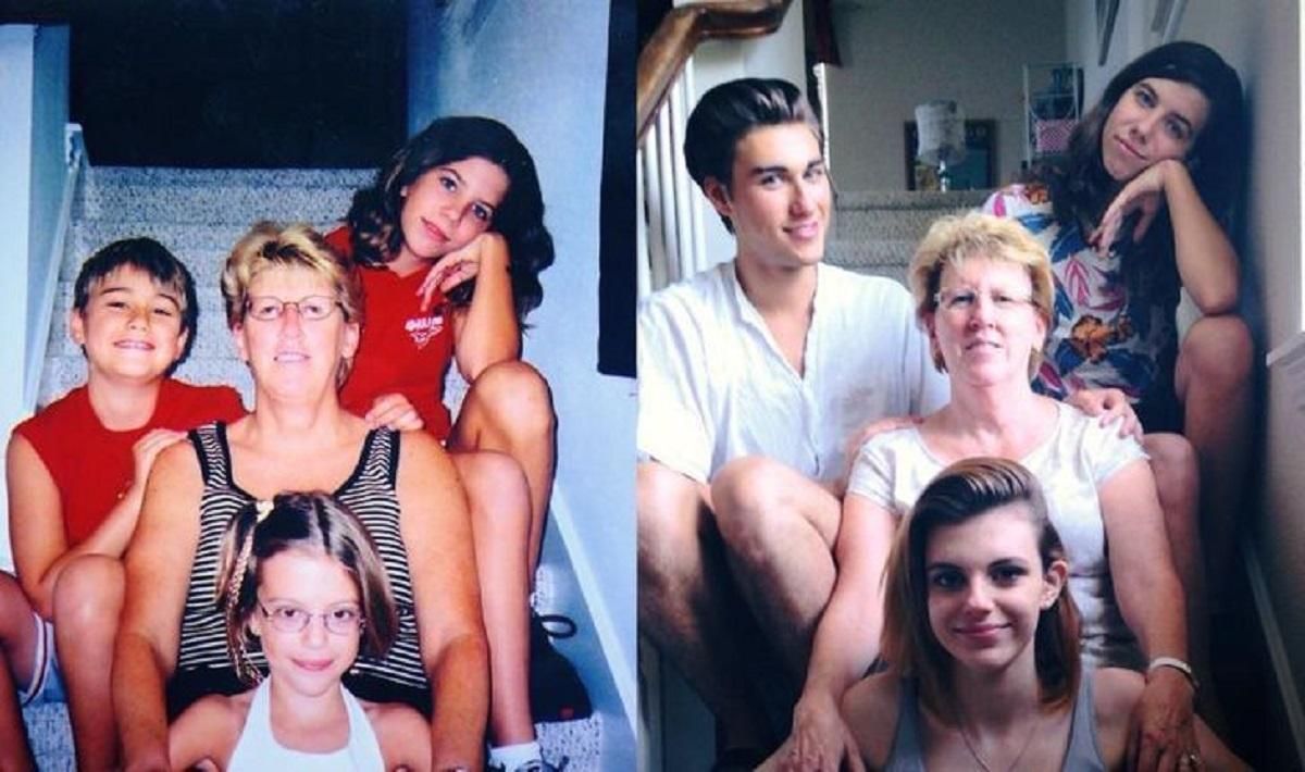 15 людей, які відтворили свої дитячі фото у дорослому віці: дивовижні зміни - Life 15 людей, які відтворили свої дитячі фото у дорослому віці: дивовижні зміни - Life