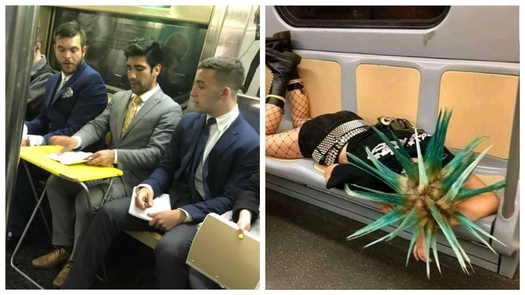 Здесь возможно все: 10+ странных фото с метро, которые вас удивят - Life Здесь возможно все: 10+ странных фото с метро, которые вас удивят - Life