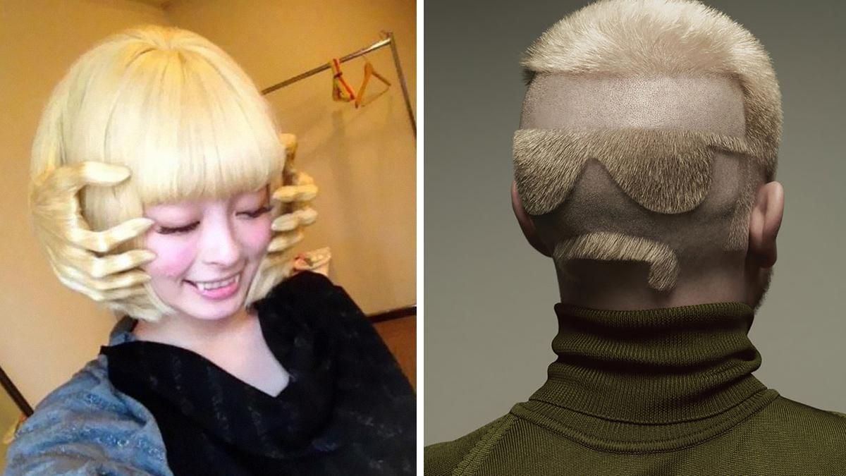 10 людей, которые удивили всех странными прическами: забавные фото 10 людей, которые удивили всех странными прическами: забавные фото
