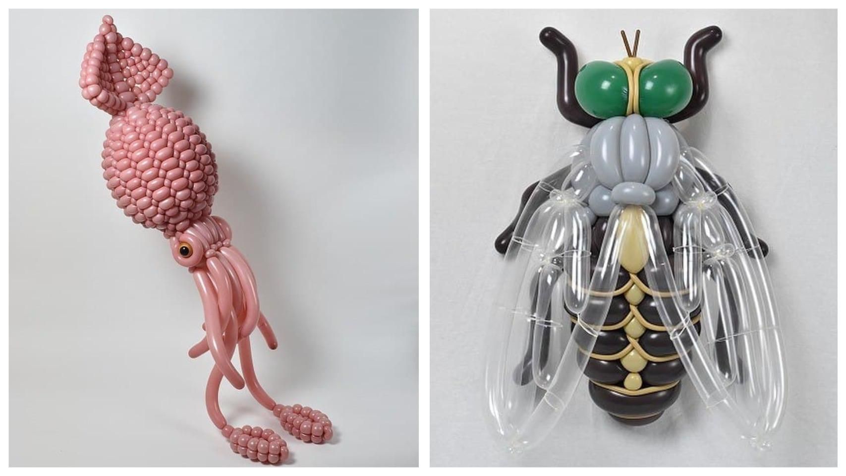 Японец тратит по 6 часов на создание скульптур из воздушных шаров: удивительные фото - Life Японец тратит по 6 часов на создание скульптур из воздушных шаров: удивительные фото - Life