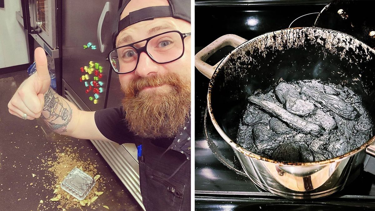 Приятного аппетита: 15 эпичных неудач, которые случились с людьми на кухне Приятного аппетита: 15 эпичных неудач, которые случились с людьми на кухне