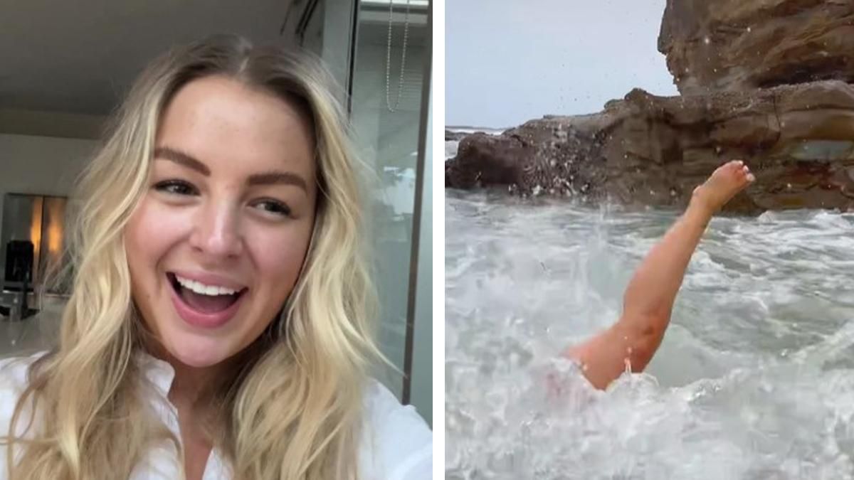 Позувала в бікіні: кумедна невдача жінки на морі "підірвала" тікток - Life Позувала в бікіні: кумедна невдача жінки на морі "підірвала" тікток - Life