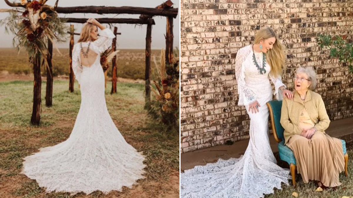 Невеста красиво удивила бабушку перед свадьбой: трогательное видео Невеста красиво удивила бабушку перед свадьбой: трогательное видео