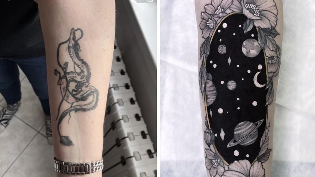 15 людей, які цікаво переробили старі татуювання: круті фото - Life