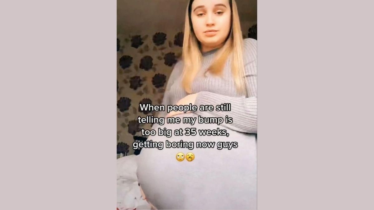 Дівчина соромиться свого живота: вона на 35 тижні вагітності - Life