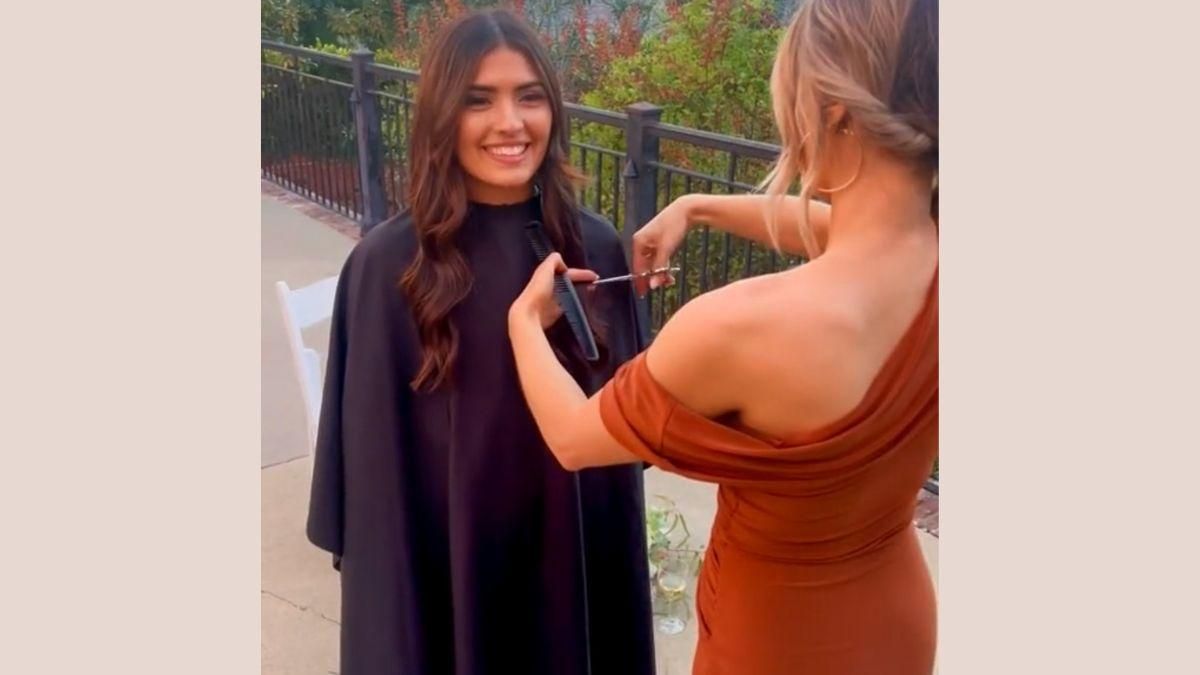 Гості приголомшені: наречена підстриглась просто під час весілля - Life Гості приголомшені: наречена підстриглась просто під час весілля - Life