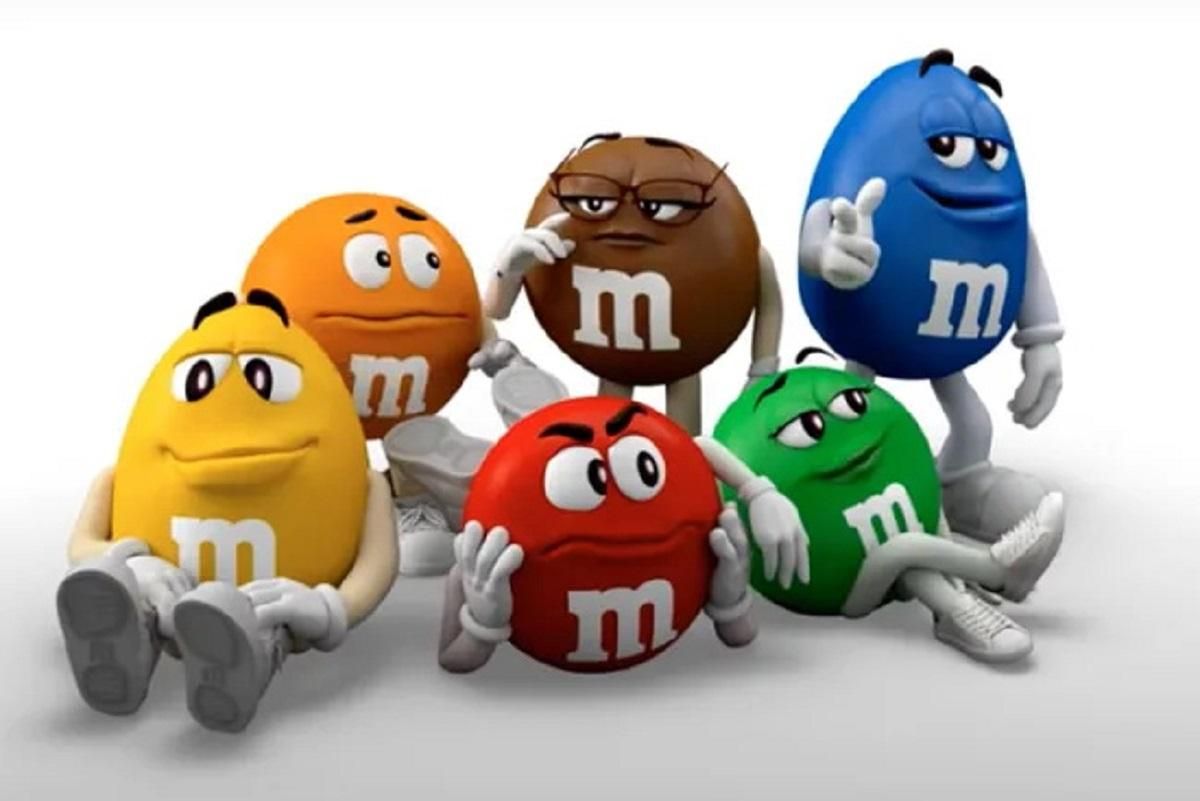 Персонажей из рекламы M&M's ждут изменения: какими станут анимированные конфеты