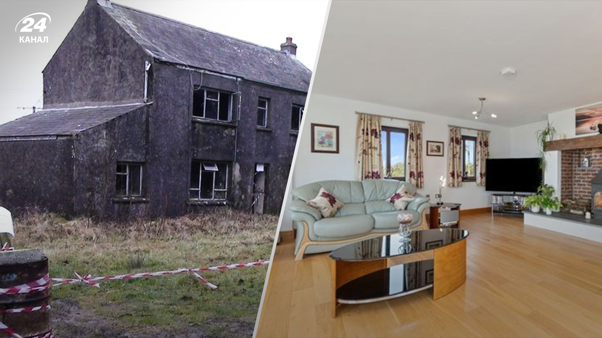 Семья купила заброшенный дом и превратила его в шикарный особняк Семья купила заброшенный дом и превратила его в шикарный особняк