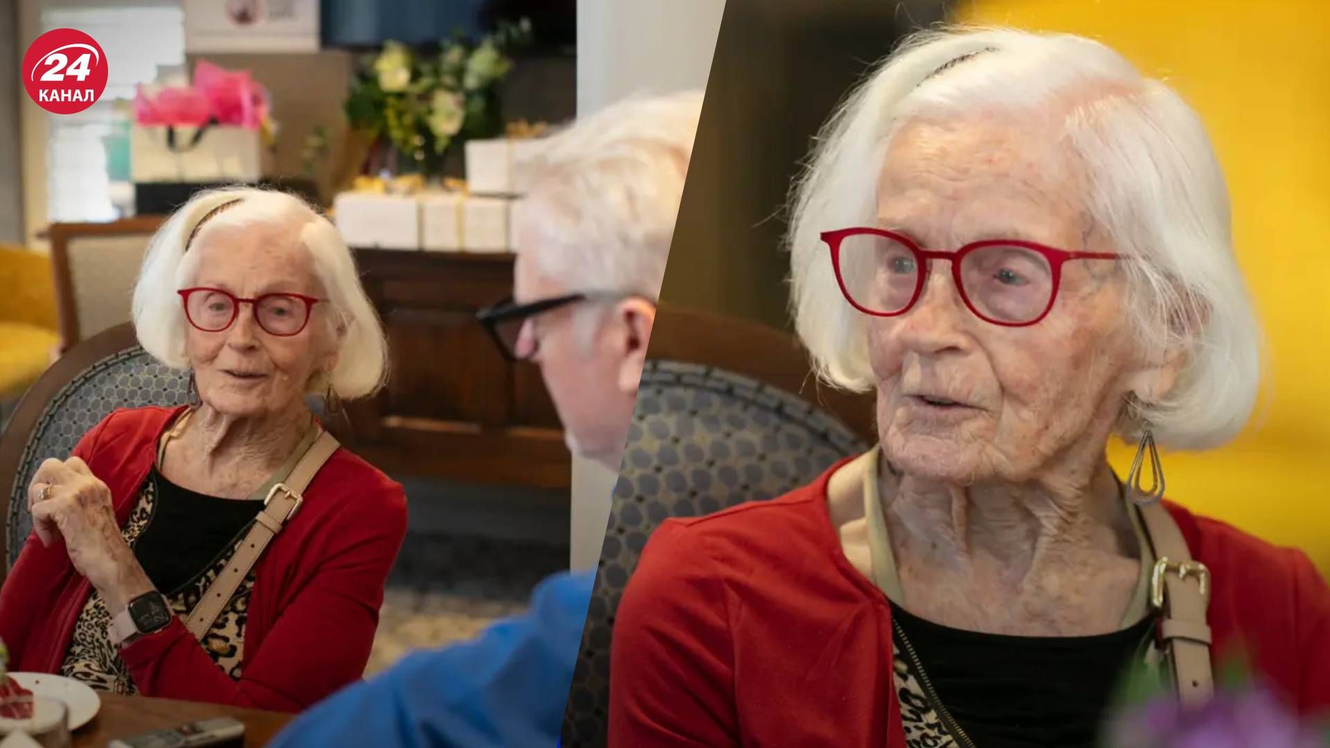 102-річна жінка розповіла про свій секрет довголіття