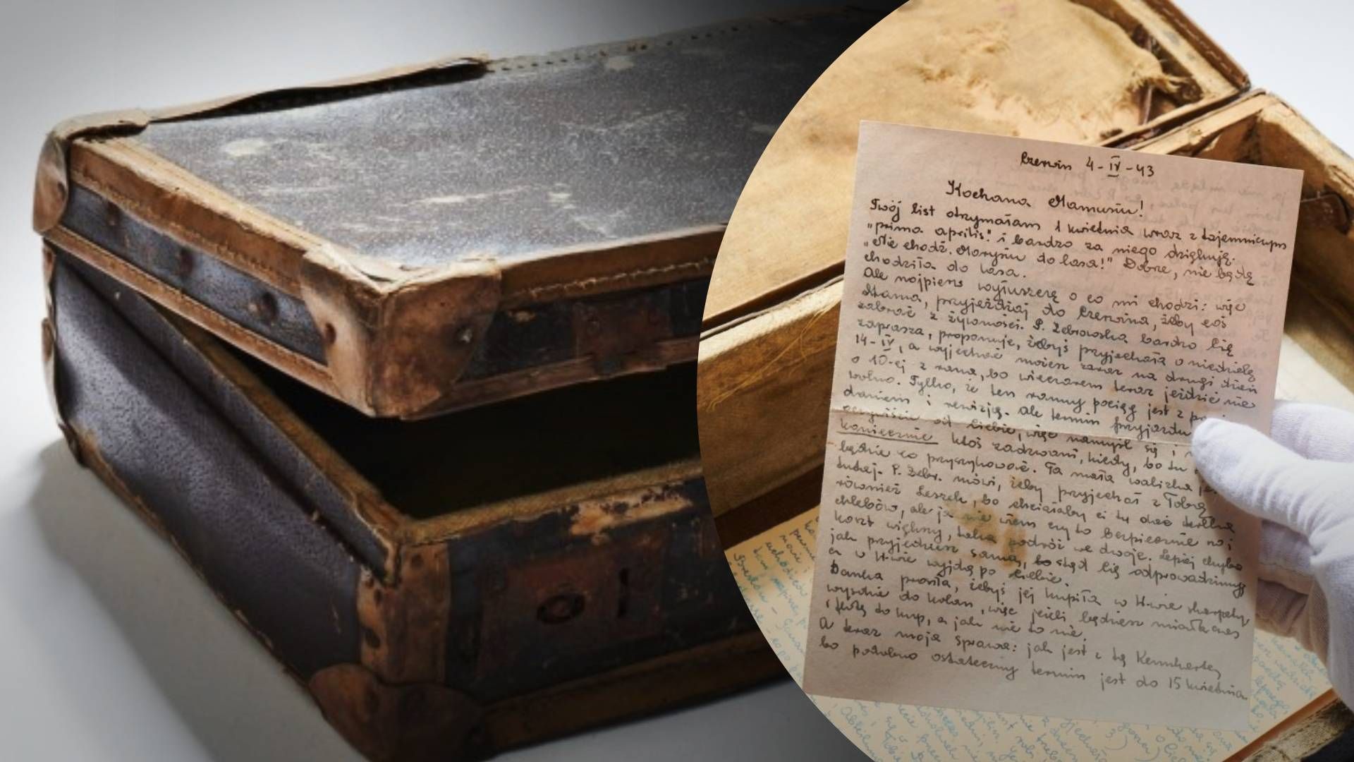 Лежала в мусорном баке: кто-то выбросил ценный чемодан, которому примерно 80 лет (фото) - Life Лежала в мусорном баке: кто-то выбросил ценный чемодан, которому примерно 80 лет (фото) - Life