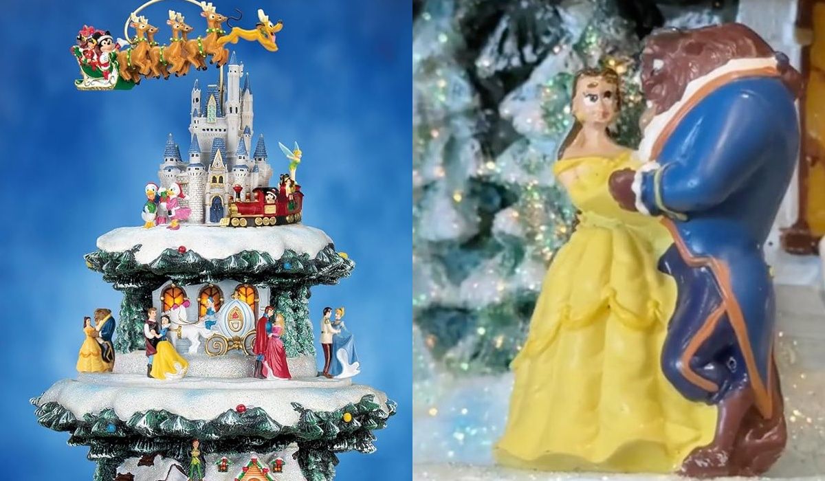 Рождественская композиция выглядит довольно гротескно Рождественская композиция выглядит довольно гротескно