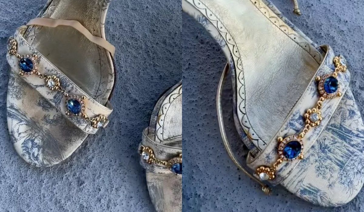 Благодаря усилиям женщины босоножки обрели новую жизнь Благодаря усилиям женщины босоножки обрели новую жизнь