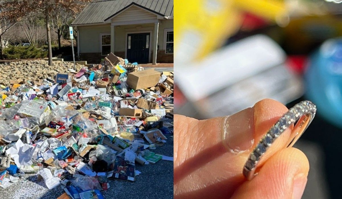 Кольцо удалось найти за несколько часов Кольцо удалось найти за несколько часов