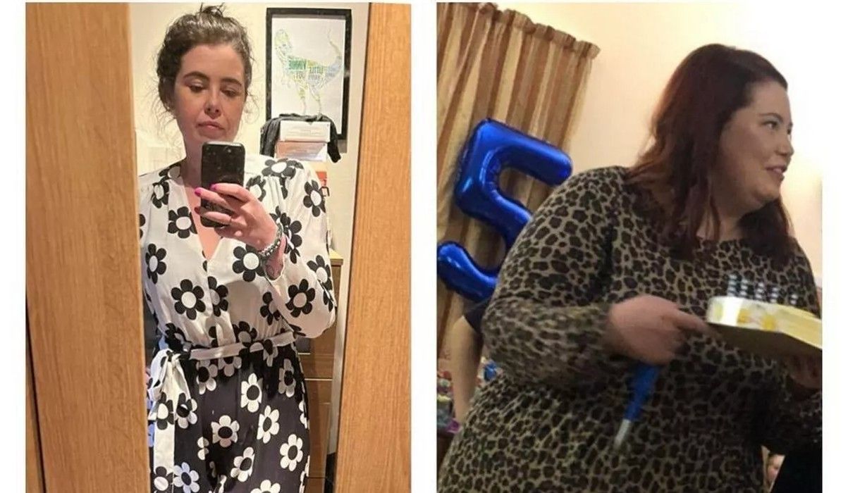 Жінка скинула понад 60 кілограмів Жінка скинула понад 60 кілограмів