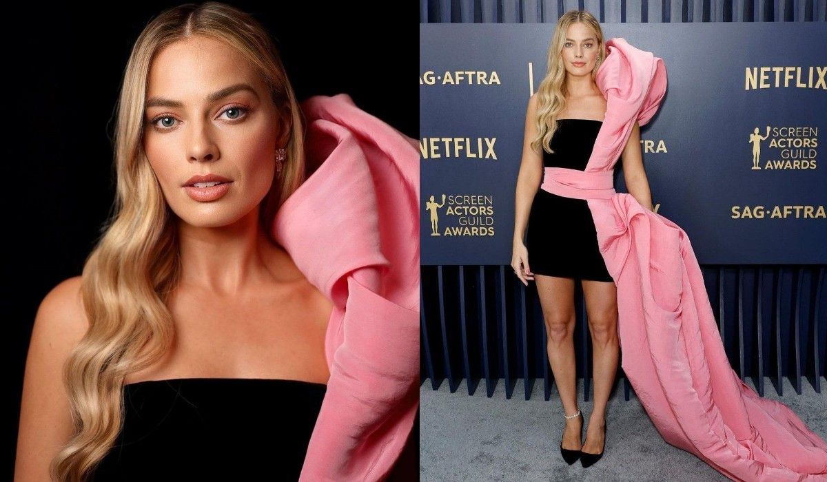 Актриса традиционно выбрала образ Барби Актриса традиционно выбрала образ Барби